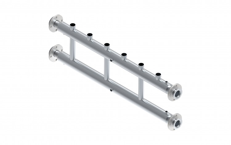 Распределительный коллектор  GK50F(2)-40(3u)max, 250 кВт, серия MAXIMUS